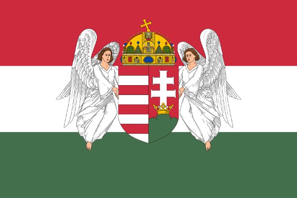 Flagge Ungarn